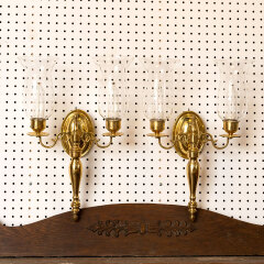 #11518 - Brass&nbsp;Oil&nbsp;Candle&nbsp;Wall&nbsp;Sconces&nbsp;image