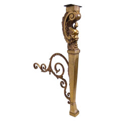 #13934 - Brass&nbsp;Swan&nbsp;Table&nbsp;Leg&nbsp;image