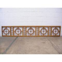 #14983 - Antique&nbsp;Victorian&nbsp;Oak&nbsp;Stick&nbsp;&&nbsp;Ball&nbsp;Panel&nbsp;image