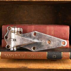 #15831 - Chrome&nbsp;Ice&nbsp;Box&nbsp;Door&nbsp;Hinge&nbsp;Hardware&nbsp;image