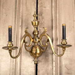 #17395 - Antique&nbsp;Brass&nbsp;Wall&nbsp;Sconce&nbsp;Light&nbsp;Fixture&nbsp;image