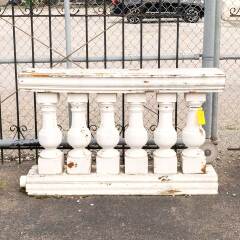 #17756 - Salvaged&nbsp;Exterior&nbsp;Fypon&nbsp;Balustrade&nbsp;Railing&nbsp;image