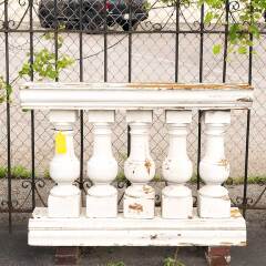 #17771 - Salvaged&nbsp;Exterior&nbsp;Fypon&nbsp;Balustrade&nbsp;Railing&nbsp;image