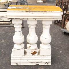 #17772 - Salvaged&nbsp;Exterior&nbsp;Fypon&nbsp;Balustrade&nbsp;Railing&nbsp;image