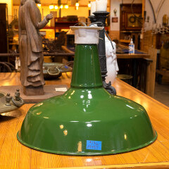 #19455 - Antique&nbsp;Porcelain&nbsp;Enameled&nbsp;Industrial&nbsp;Light&nbsp;image