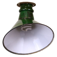 #21233 - Porcelain&nbsp;Enameled&nbsp;Industrial&nbsp;Light&nbsp;image