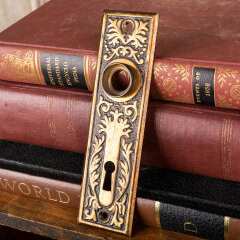 #21561 - Reading&nbsp;Hardware&nbsp;Co.&nbsp;Doorknob&nbsp;Backplate&nbsp;image
