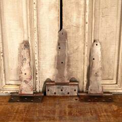 #22196 - Salvaged&nbsp;Vintage&nbsp;Metal&nbsp;Strap&nbsp;Door&nbsp;Hinges&nbsp;image