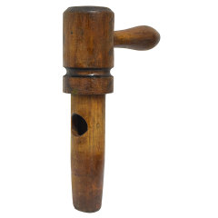 #22200 - Antique&nbsp;Wood&nbsp;Barrel&nbsp;Bung&nbsp;Tap&nbsp;image