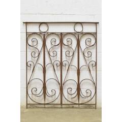 #23006 - Salvaged&nbsp;Wrought&nbsp;Iron&nbsp;Panel&nbsp;image