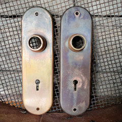 #25703 - Antique&nbsp;Yale&nbsp;&&nbsp;Towne&nbsp;Backplates&nbsp;image