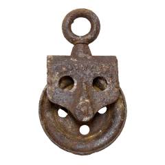 #26453 - Antique&nbsp;Metal&nbsp;Barn&nbsp;Pulley&nbsp;image