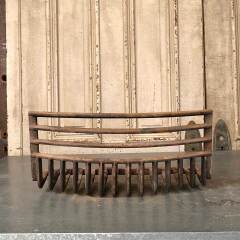 #27360 - Antique&nbsp;Cast&nbsp;Iron&nbsp;Fireplace&nbsp;Log&nbsp;Holder&nbsp;Basket&nbsp;image
