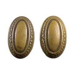 #27366 - Antique&nbsp;Oval&nbsp;Doorknobs&nbsp;image
