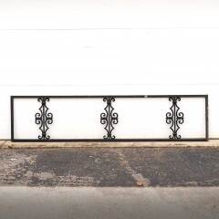 #28056 - Salvaged&nbsp;Ornate&nbsp;Vintage&nbsp;Metal&nbsp;Railing&nbsp;Section&nbsp;image