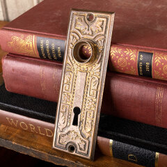 #28431 - Corbin&nbsp;Canton&nbsp;Metal&nbsp;Doorknob&nbsp;Backplate&nbsp;image