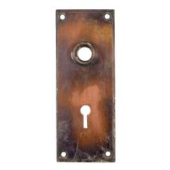 #28592 - Japanned&nbsp;Doorknob&nbsp;Backplate&nbsp;image