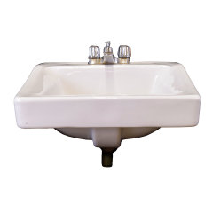 #29497 - Wall&nbsp;Mount&nbsp;Porcelain&nbsp;Sink&nbsp;image