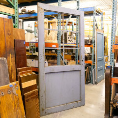 #32211 - Salvaged&nbsp;Industrial&nbsp;Metal&nbsp;Half&nbsp;Lite&nbsp;Door&nbsp;image