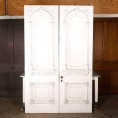 #33803 - 60x95&nbsp;Antique&nbsp;Victorian&nbsp;Wood&nbsp;Entry&nbsp;Doors&nbsp;image