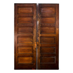 #34476 - 61x91&nbsp;Salvaged&nbsp;Oak&nbsp;Pocket&nbsp;Doors&nbsp;image