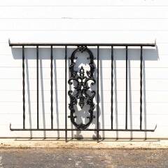 #34550 - Salvaged&nbsp;Vintage&nbsp;Cast&nbsp;Iron&nbsp;Railing&nbsp;Section&nbsp;image