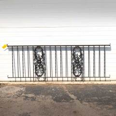 #34649 - Salvaged&nbsp;Vintage&nbsp;Cast&nbsp;Iron&nbsp;Railing&nbsp;Section&nbsp;image