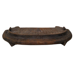 #34888 - Salvaged&nbsp;Antique&nbsp;Cast&nbsp;Iron&nbsp;Fireplace&nbsp;Fender&nbsp;image