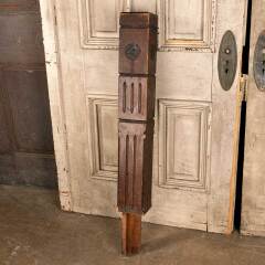 #35488 - Salvaged&nbsp;Antique&nbsp;Oak&nbsp;Staircase&nbsp;Newel&nbsp;Post&nbsp;image