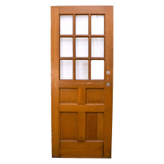 #35667 - 32x80&nbsp;Salvaged&nbsp;Wood&nbsp;Entry&nbsp;Door&nbsp;image