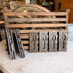 #35818 - Antique&nbsp;Mallory&nbsp;Wheeler&nbsp;Pocket&nbsp;Door&nbsp;Set&nbsp;image