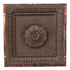 #35924 - Antique&nbsp;Cast&nbsp;Iron&nbsp;Rosette&nbsp;Panel&nbsp;image
