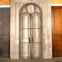 #36141 - Salvaged&nbsp;Arched&nbsp;Top&nbsp;Church&nbsp;Window&nbsp;Frame&nbsp;image