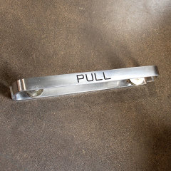 #36412 - Salvaged&nbsp;Chrome&nbsp;Entry&nbsp;Door&nbsp;Bars&nbsp;image