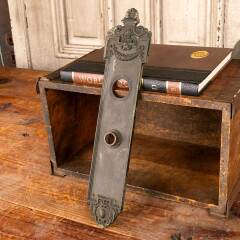 #37425 - Antique&nbsp;Dartmoor&nbsp;Entry&nbsp;Doorknob&nbsp;Backplate&nbsp;image