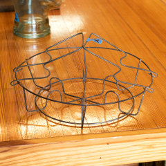 #37768 - Antique&nbsp;Metal&nbsp;Wire&nbsp;Mason&nbsp;Canning&nbsp;Jar&nbsp;Caddy&nbsp;image