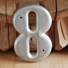 #37901 - Metal&nbsp;House&nbsp;Number&nbsp;8&nbsp;image