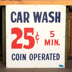 #38055 - Double&nbsp;Sided&nbsp;Metal&nbsp;CAR&nbsp;WASH&nbsp;Sign&nbsp;image
