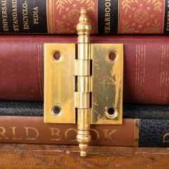 #38317 - Solid&nbsp;Brass&nbsp;Steeple&nbsp;Finial&nbsp;Cabinet&nbsp;Hinge&nbsp;image