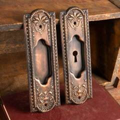 #38364 - Antique&nbsp;Corbin&nbsp;Pocket&nbsp;Door&nbsp;Hardware&nbsp;Pulls&nbsp;image