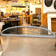 #38397 - Salvaged&nbsp;Leaded&nbsp;Glass&nbsp;Fanlight&nbsp;Transom&nbsp;image