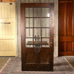 #39289 - 39x82&nbsp;Antique&nbsp;Wood&nbsp;Classroom&nbsp;Door&nbsp;image