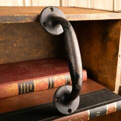 #39492 - Salvaged&nbsp;Antique&nbsp;Cast&nbsp;Iron&nbsp;Door&nbsp;Handle&nbsp;image