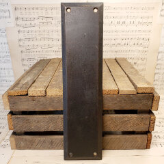 #39493 - Antique&nbsp;Cast&nbsp;Iron&nbsp;Push&nbsp;Plate&nbsp;Door&nbsp;Hardware&nbsp;image