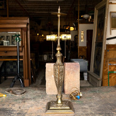 #39550 - Bronze&nbsp;Double&nbsp;Socket&nbsp;Table&nbsp;Lamp&nbsp;image