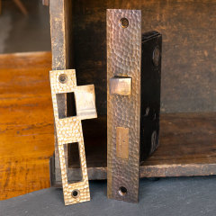 #40048 - Antique&nbsp;JB&nbsp;Schroder&nbsp;Door&nbsp;Mortise&nbsp;Latch&nbsp;Set&nbsp;image