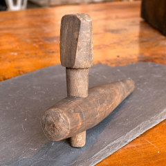 #40059 - Antique&nbsp;Wood&nbsp;Barrel&nbsp;Bung&nbsp;Tap&nbsp;image