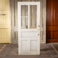 #40236 - 32x77&nbsp;Antique&nbsp;Divided&nbsp;Lite&nbsp;Wood&nbsp;Entry&nbsp;Door&nbsp;image