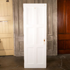 #40266 - 28x79&nbsp;Salvaged&nbsp;6&nbsp;Panel&nbsp;Interior&nbsp;Door&nbsp;image