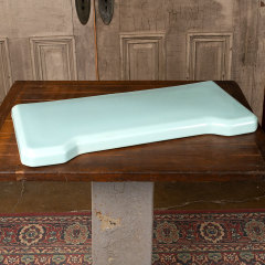 #40352 - Vintage&nbsp;Blue&nbsp;Porcelain&nbsp;Toilet&nbsp;Tank&nbsp;Lid&nbsp;image